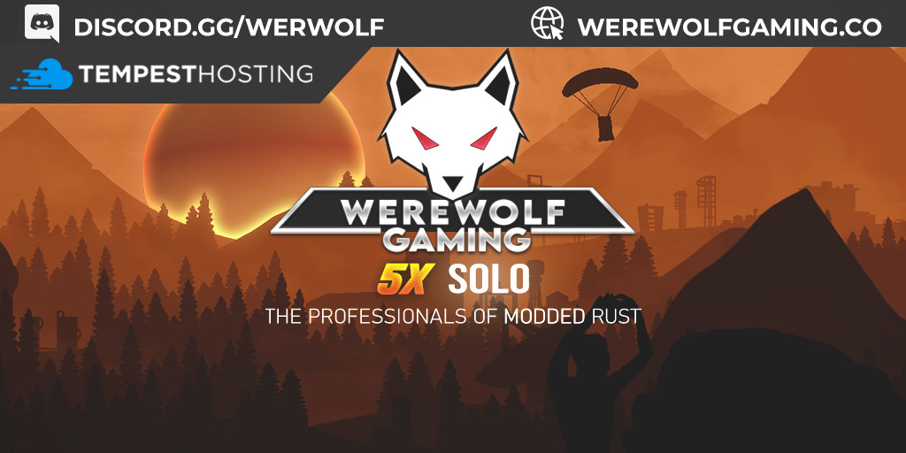 WEREWOLF GAMING.CO 5x SOLO |Loot X5|TP|Homes|Kits|