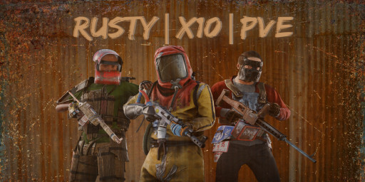 EU Rusty|PVE|X10|RaidableBases|No BPs|AdminSearch