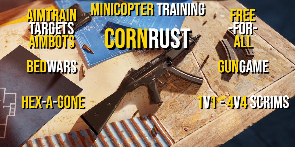 US CORNRUST TIKTOK - AimTrain | BedWars | Minicopter