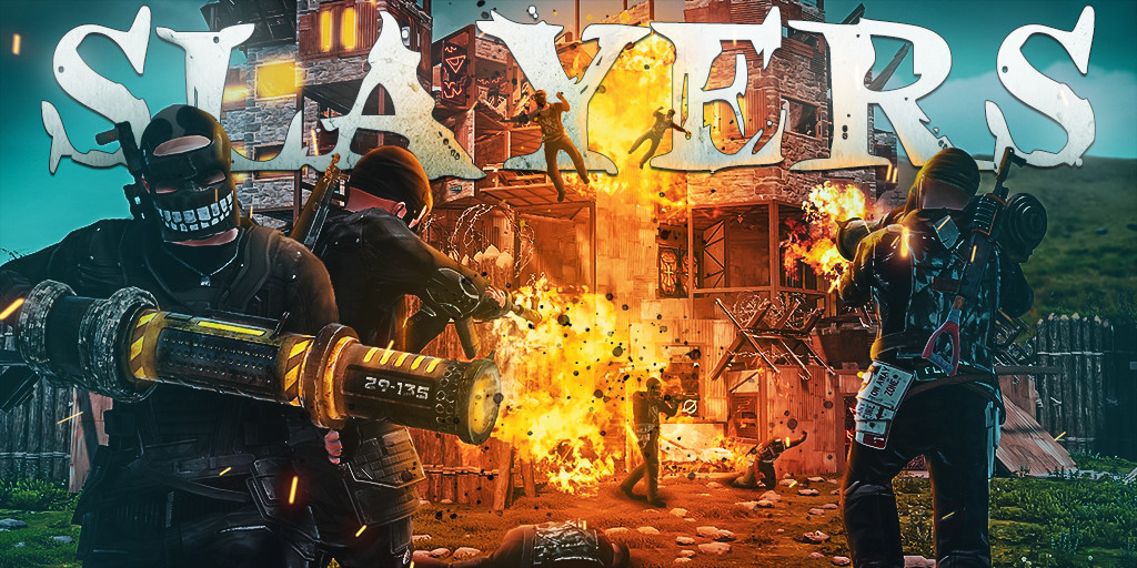 [US] SLAYERS.GG 10x PVE ZOMBIES|PLANES|SHOP|SKIN|CLAN|KITS|XP|TP