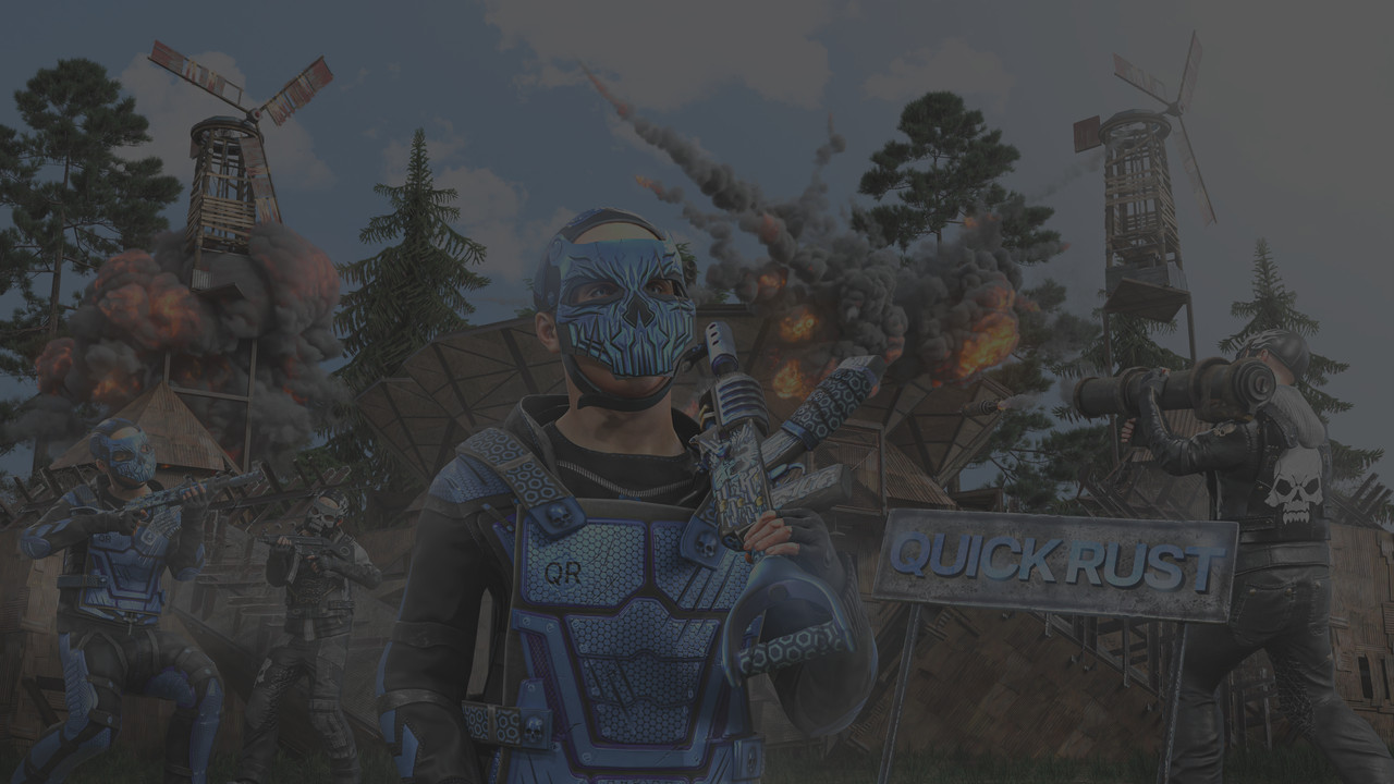 QUICK RUST #1 [ 5-10X | SMALL MAP | CLANS | BARREN ] WIPE 12